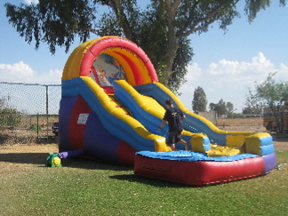 Picture of Picture of Eighteen foot Wet slide - JumpMaxx