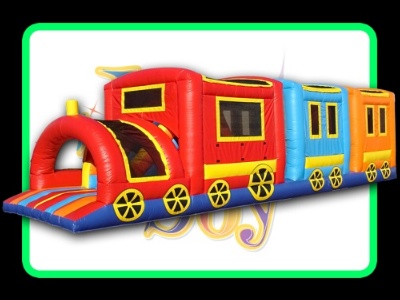 Fun Train 40' Obstacle Course
