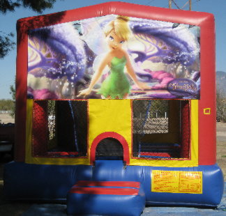 Picture of Tinkerbell Paneled Standard Castle from Jumping Castles Tucson Jumpmaxx