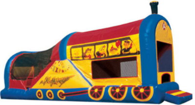 Picture of the Train 3 in 1 Jump and Slide